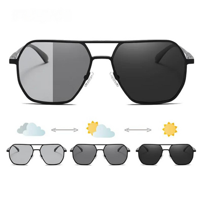 Metal Photochromic Sunglasses