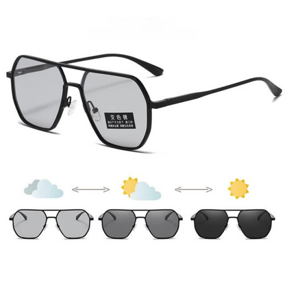 Metal Photochromic Sunglasses