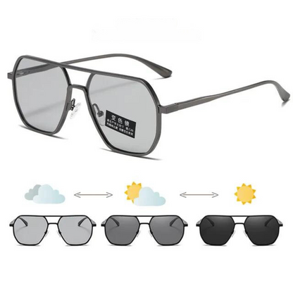 Metal Photochromic Sunglasses