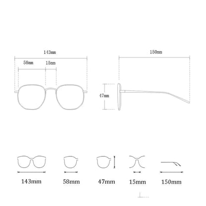 Circle Gabana Men's Sunglasses