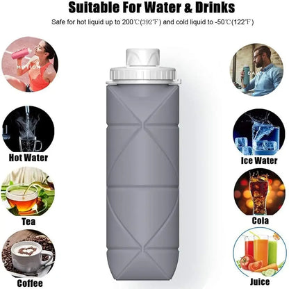 Foldable Silicone Waterbottle